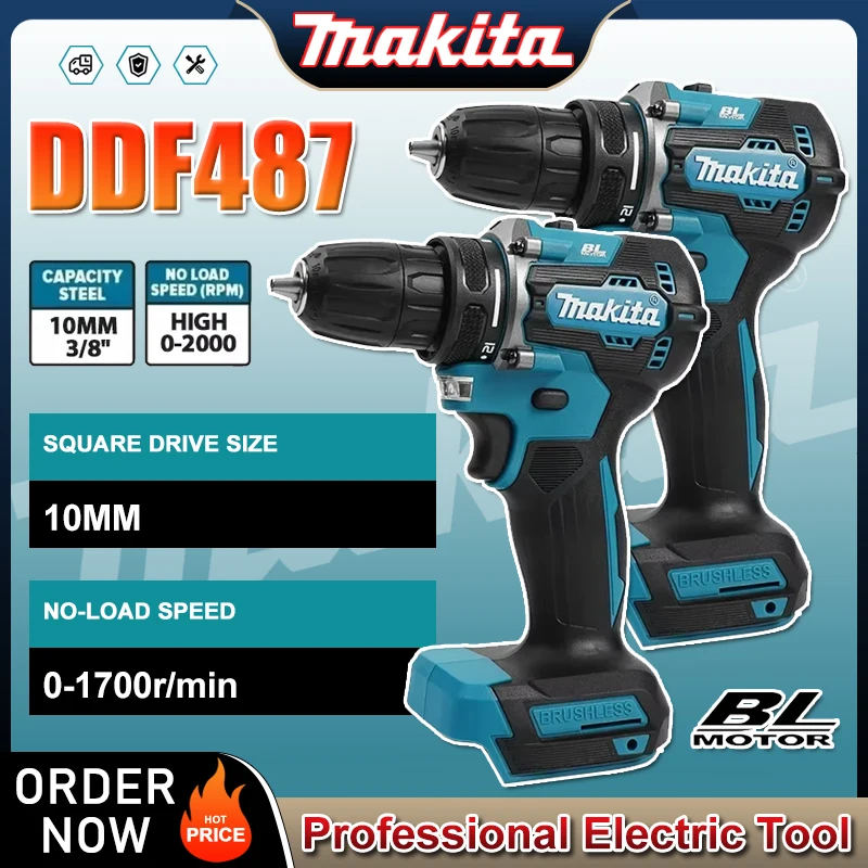 Makita DDF487 18V Cordless Bru - Cordless Drill Driver reseña y precio