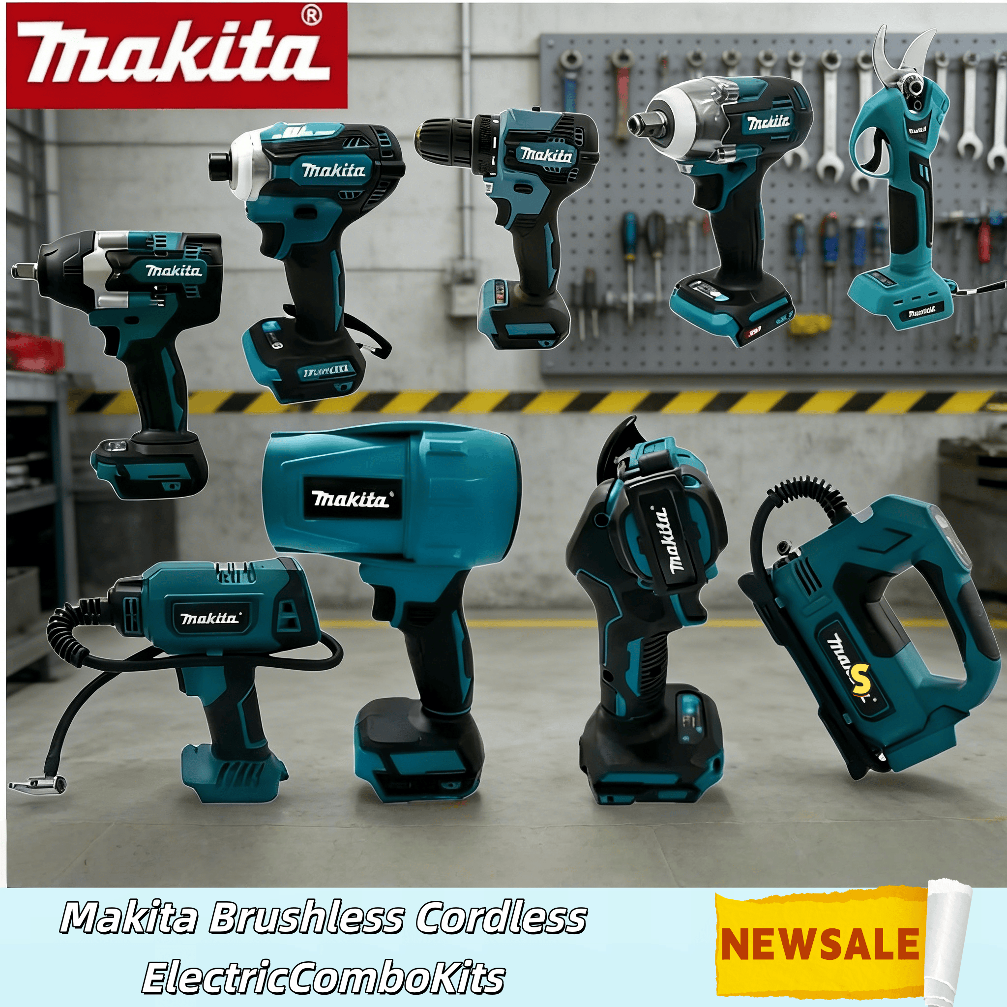 Makita Brushless Cordless Hamm - Combo Power Tools reseña y precio