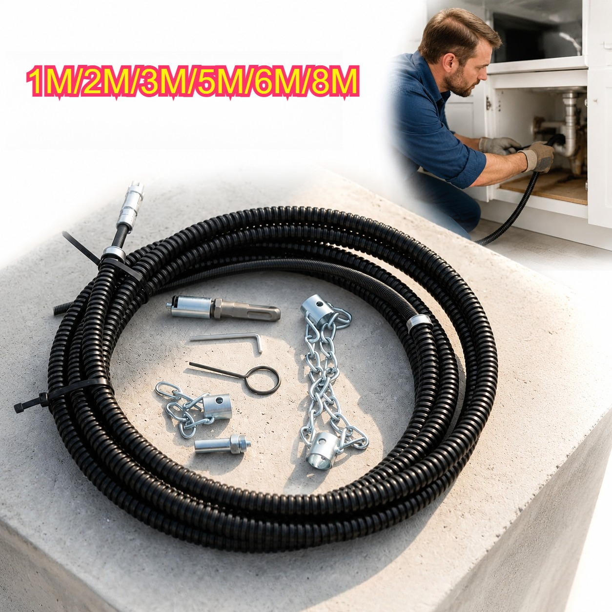Electric Drain Cleaning Tool S - Power Tools Plumbing reseña y precio
