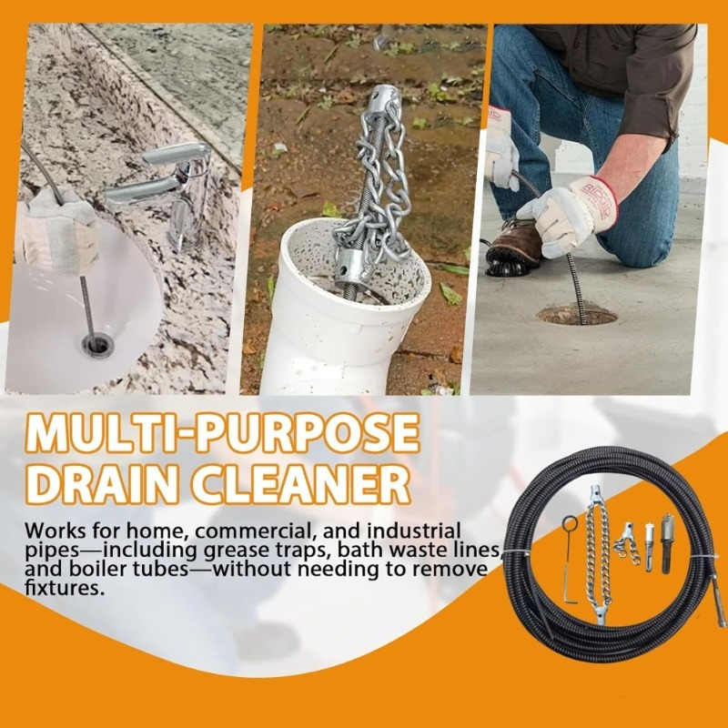 Electric Drain Cleaning Tool S - Power Tools Plumbing reseña y precio