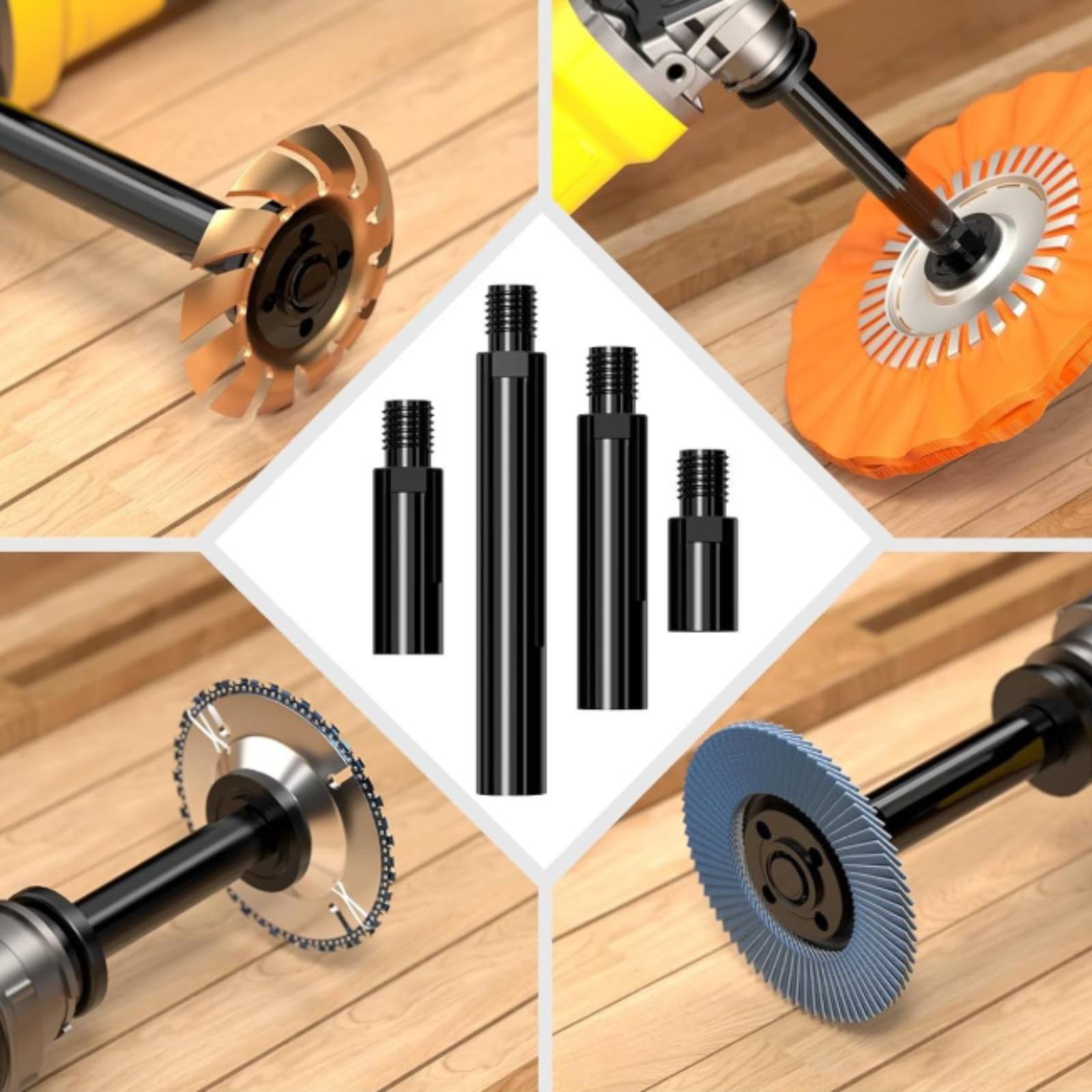 Angle Grinder Flange Nut Wrenc - Power Tools Grinder reseña y precio
