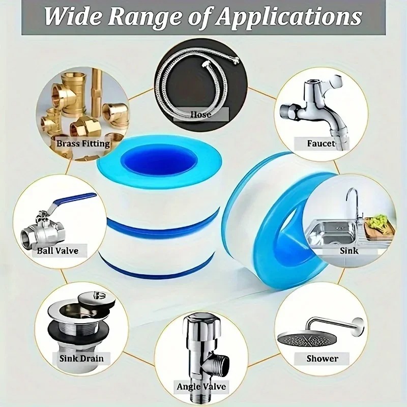 1-20pc Faucet Sealing Thread T - Power Tools Plumbing reseña y precio